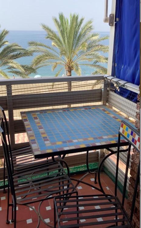 Apartamento 1ª Linea De Mar Almeria Bagian luar foto